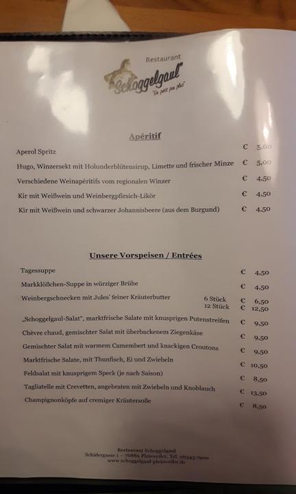 Restaurant Schoggelgaul